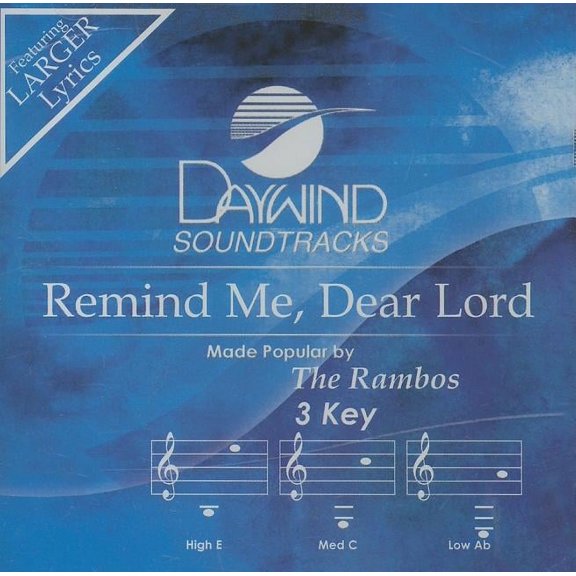 Daywind Soundtracks: Remind Me, Dear Lord (Audiobook)