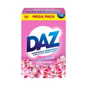 Daz Cherry Blossom Washing Powder 120 Washes, Bio Laundry Detergent