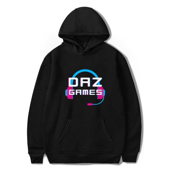 Daz Games Hoodie Print Logo Women Men Long Sleeve Sweatshirt Harajuku Casual Hooded Pullover