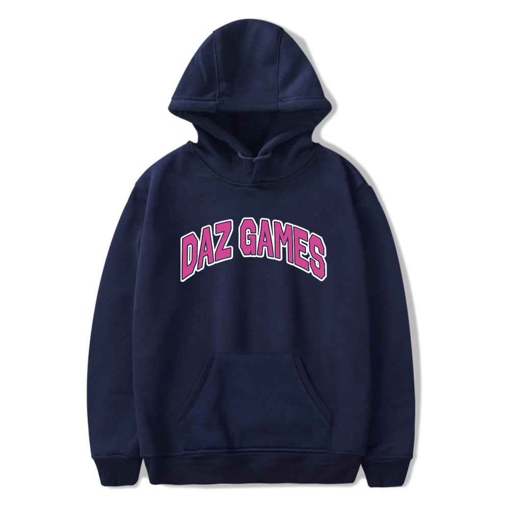 Daz Games Logo Hoodie Unisex Hooded Sweatshirt Women Men Long Sleeve Pullover Clothes Walmart