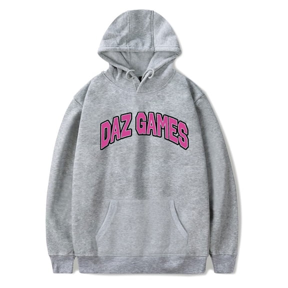 Daz Games Logo Hoodie Unisex Hooded Sweatshirt Women Men Long Sleeve Pullover Clothes
