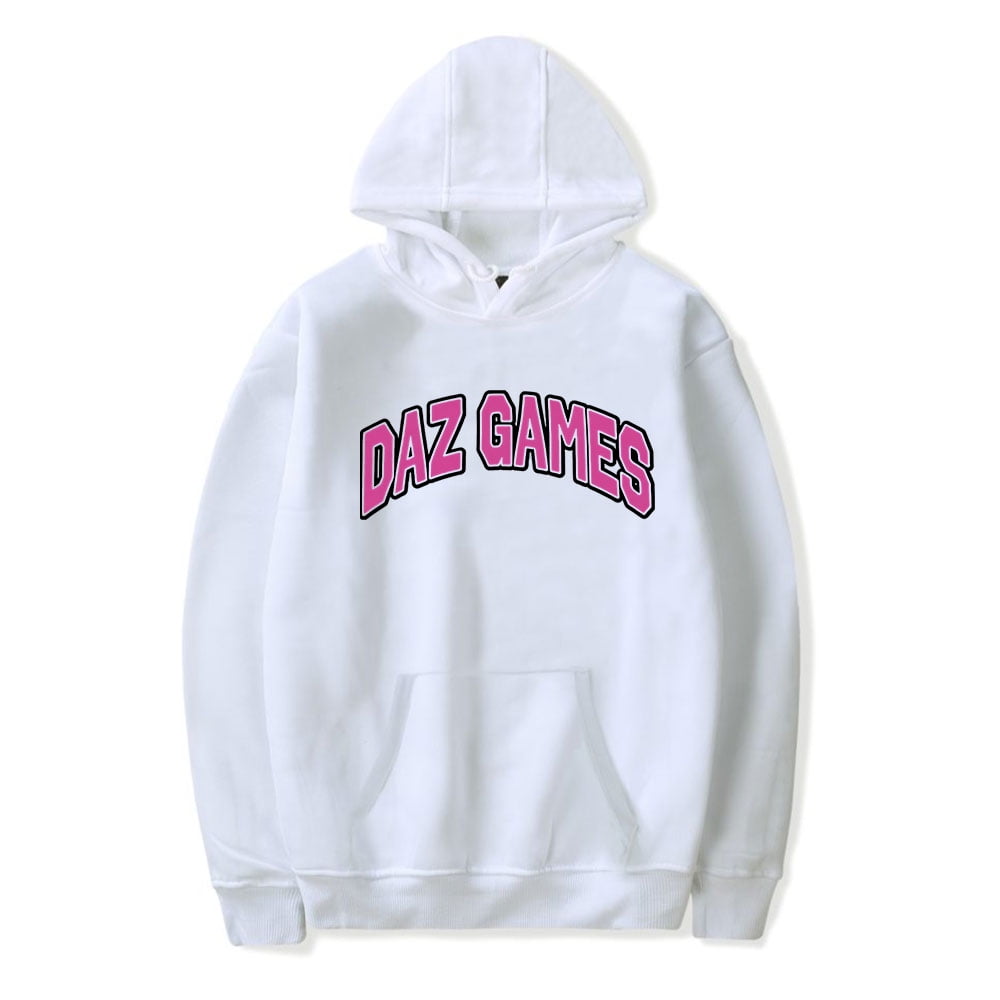 Daz Games Logo Hoodie Unisex Hooded Sweatshirt Women Men Long Sleeve  Pullover Clothes - Walmart.com