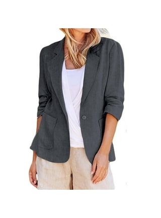 Plus Size Blazers in Plus Size Coats Gray Walmart