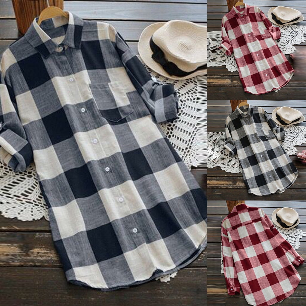 Autumn Men's Shirt New Arrival Fashion Plaid Long Sleeve Shirts Casual Business Plus Size Loose Blouse For Men Women