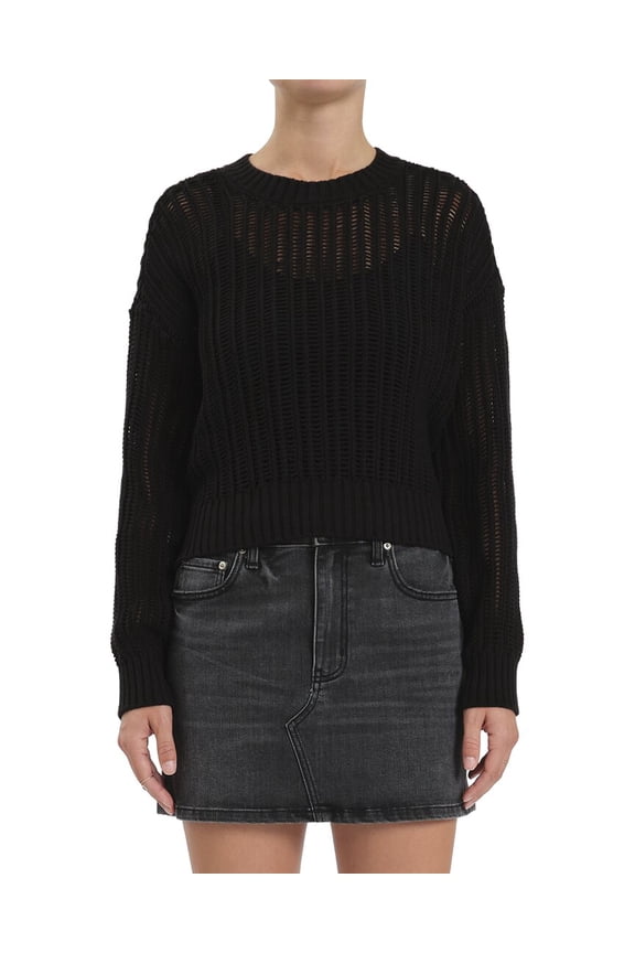 womens Daze Seaside Sweater, s, Black