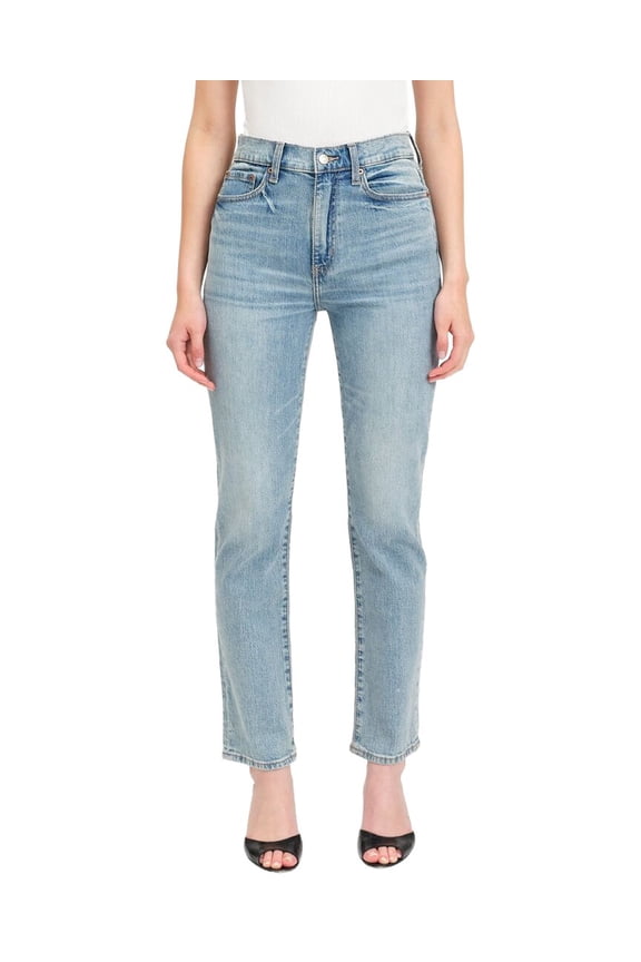 womens Smarty Pants Wink High Rise Slim Straight Jean, 27