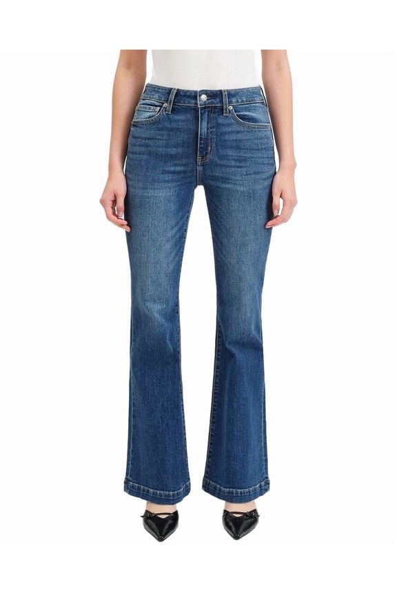 womens The Heartbreaker Influencer Mid Rise Flare Jean, 29