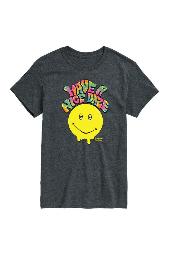 Dazed & Confused - Dazed Smiley Face; Have A Nice Daze - Men's Short Sleeve Graphic T-Shirt