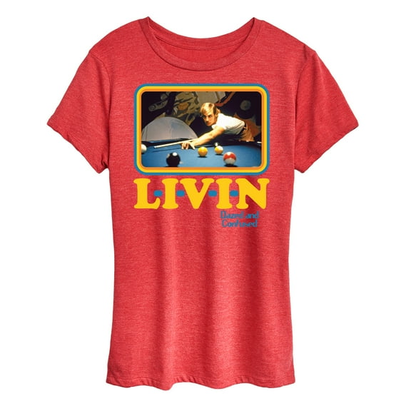 Dazed and Confused - LIVIN Dazed and Confused - Women's Short Sleeve Graphic T-Shirt