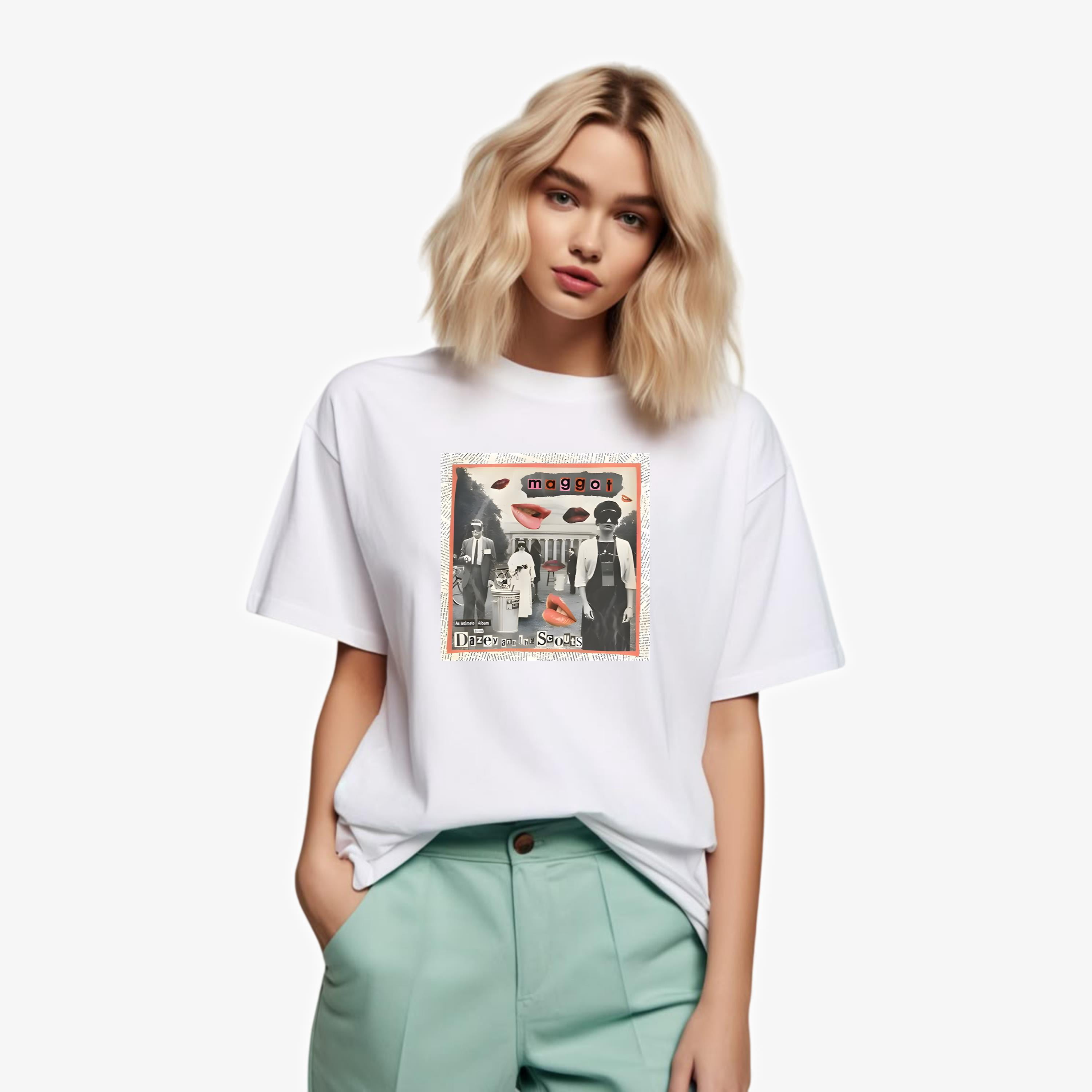 Life Is Good Women's It's The Little Things Scout Short Sleeve T-Shirt Crusher in Cloud White | Size Xs | Cotton/Polyester