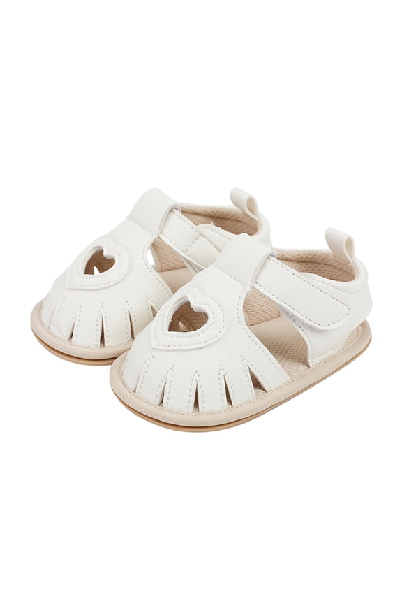 Baby First Walking Sandals for Toddlers Breathable Summer Flat Shoes Girls Boys Learning Footwear,6-12 Months