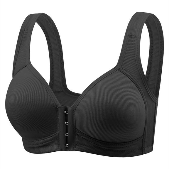 Daznico Bra Comfortable Everyday Home Leisure and Sport Bra with Front Hook Design for All-Day Wear and Versatility