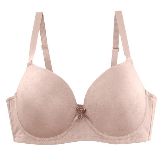 Daznico Bra Women Lace Front Button Shaping Cup Adjustable Strap Underwire Large Size Comfort Support