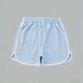 thumbnail image 1 of Daznico Cotton Retro Track Shorts for Boys Girls Elastic Waist Summer Casual Kids Shorts with White ,3-4 Years, 1 of 3