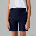 thumbnail image 1 of Daznico Flat Front Chino Shorts for Boys Girls School Uniform Casual Formal 5-Inch Mid Length Shorts with Pockets,11-12 Years, 1 of 8