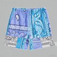 thumbnail image 1 of Daznico Girls Bandana Paisley Print Athletic Shorts Elastic Waist Soft Breathable Lightweight Casual Summer Playwear,5-6 Years, 1 of 3