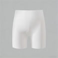 thumbnail image 1 of Daznico Girls Ribbed High Waist Biker Shorts Seamless Ice Silk Anti-Chafe Under Dress Safety Shorts Summer Wear,8-9 Years, 1 of 3
