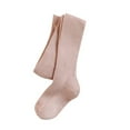 thumbnail image 1 of Daznico Girls Tights Cable Knit Leggings Cotton Toddler Girls Stockings School Tights, 1 of 6