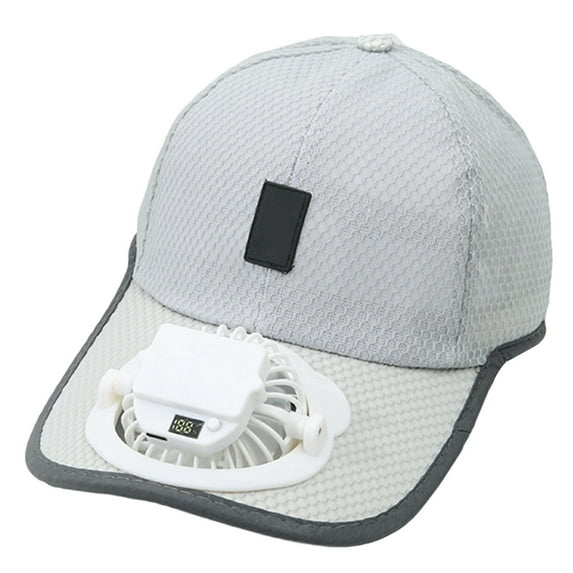 Daznico Hat with Fans Solar Power,Solar Fan Hat, Cap with Fan Baseball Cap Summer Outdoor Solar Energy Hat Cap Cooler Fan Baseball Cap Sun Cap,Hat with Solar Fans Built in,Hat with Fans