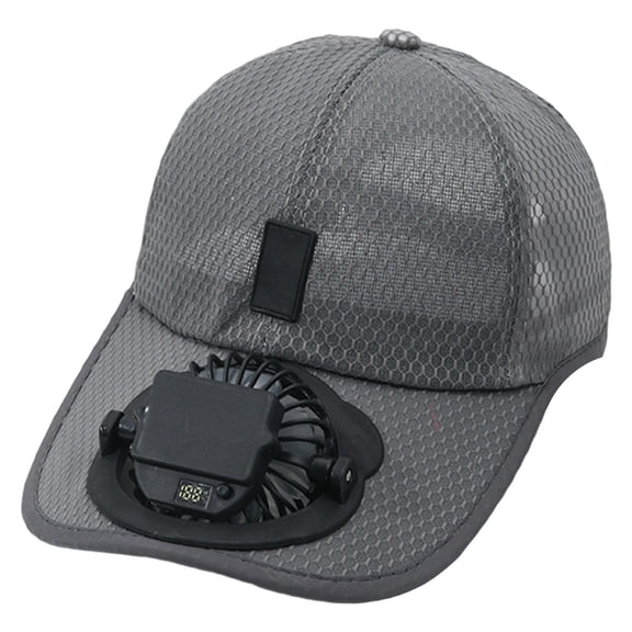 Daznico Hat with Fans Solar Power,Solar Fan Hat, Cap with Fan Baseball Cap Summer Outdoor Solar Energy Hat Cap Cooler Fan Baseball Cap Sun Cap,Hat with Solar Fans Built in,Hat with Fans