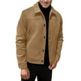 thumbnail image 1 of Daznico Jackets for Men,Casual Jackets Fall Outerwear for Young Adults Versatile and Casual for Everyday Wear,Mens Winter Coats,Size:S, 1 of 4