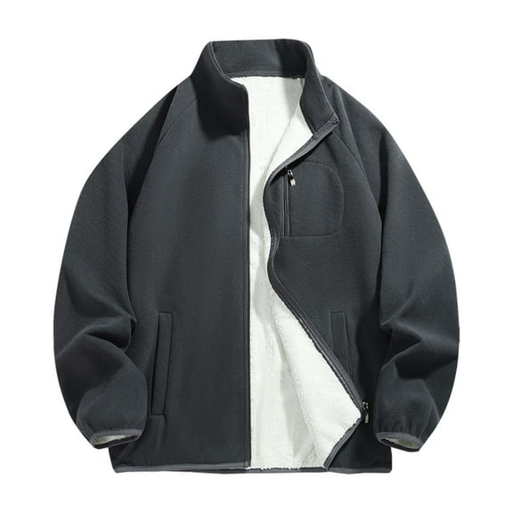 Daznico Jackets for Men, Jacket Outerwear Top Outdoor Liner Thickened Warm Winter,Mens Winter Coats,Size:L