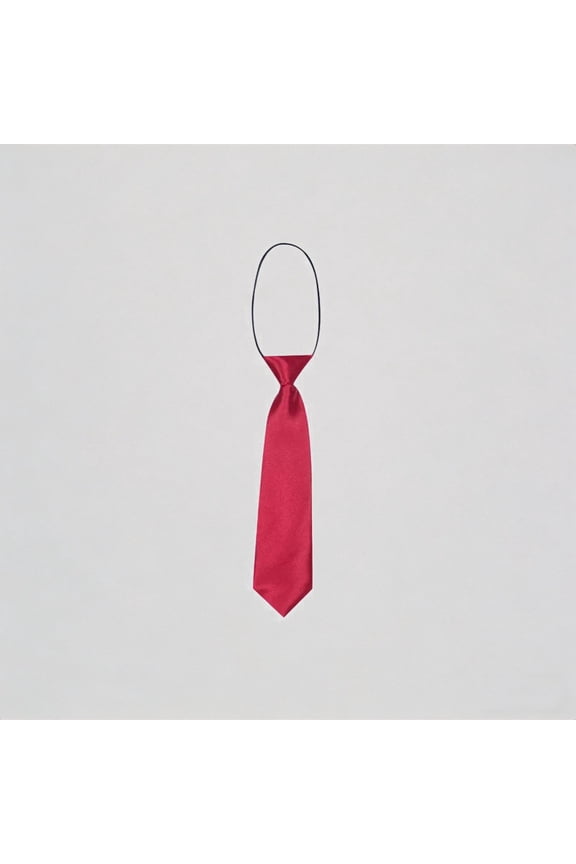 Kids Pre-tied Striped Necktie Adjustable Classic British Style Tie for Boys Girls School Party Wedding Performance,One Size