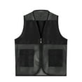 thumbnail image 1 of Daznico Kids Unisex Mesh Breathable Fishing Vest Pockets Photography Travel Hiking Waist Coat Jacket,8-9 Years, 1 of 3