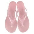 thumbnail image 1 of Daznico Ladies' Transparent Jelly Flip Flops - Summer Clip Toe Beach Sandals & Slippers,for Size 6.5, 1 of 6