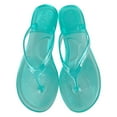 thumbnail image 1 of Daznico Ladies' Transparent Jelly Flip Flops - Summer Clip Toe Beach Sandals & Slippers,for Size 8.5, 1 of 6