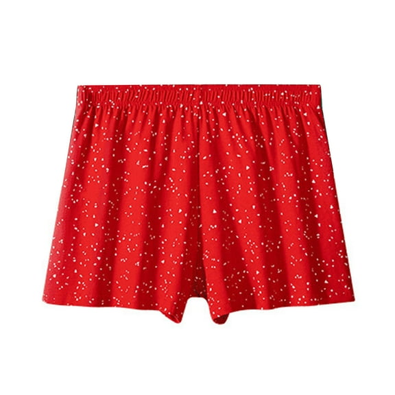 Daznico Men's Underwear Comfortable Breathable Briefs for Daily Wear Home Outdoor Hiking Elastic Waistband Loose Fit Printed Shorts,Mens Underwear,M