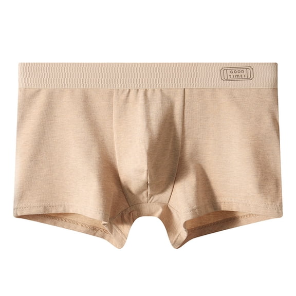 Daznico Men's Underwear for Everyday Casual Comfort in Loose Large Size with Color Block Design Breathable Ice Silk Fabric for All Seasons Pouch Support Soft,Mens Underwear,M