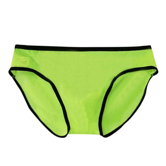 Daznico Men's Underwear Triangle Panties with Slim Low Waist Breathable Sheer Fabric for Everyday Comfort and Stylish Fit,Mens Underwear,XXL