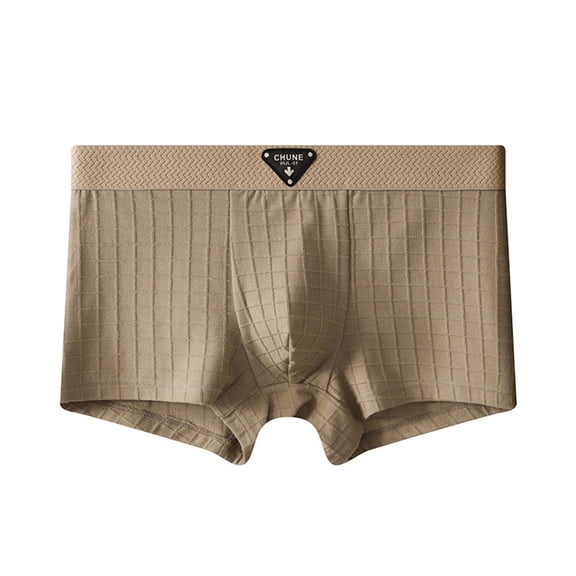 Daznico Men's Underwear for Everyday Casual Wear with Relaxed Fit Large Size Breathable Silk-Feel Fabric for All Seasons,Mens Underwear,M