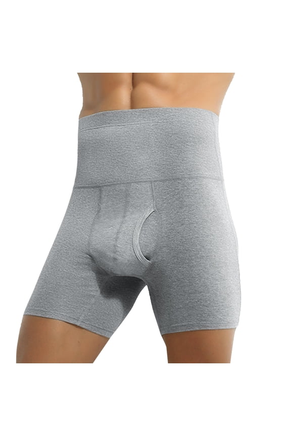Men's Underwear for Tall Waist Belly Support Warm Sports Pants with Soft Comfort and Gentle Fit,Mens Underwear,L
