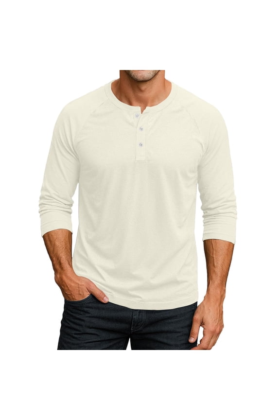 Mens Shirts - Men's Casual Short Sleeve Button Down Shirt Comfortable Loose Fit Solid Color T Shirt for Daily Wear and Relaxation - Shirts for Men,Color:Beige,Size:3XL
