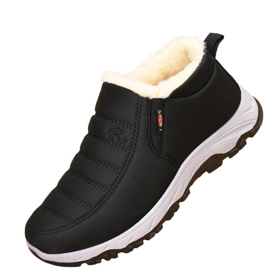 Daznico Mens Sneakers,Winter Thermal Lined Sneakers Soft Sole Comfortable Warm On Casual Sports Walking Shoes,Sneakers for Women,Size:10