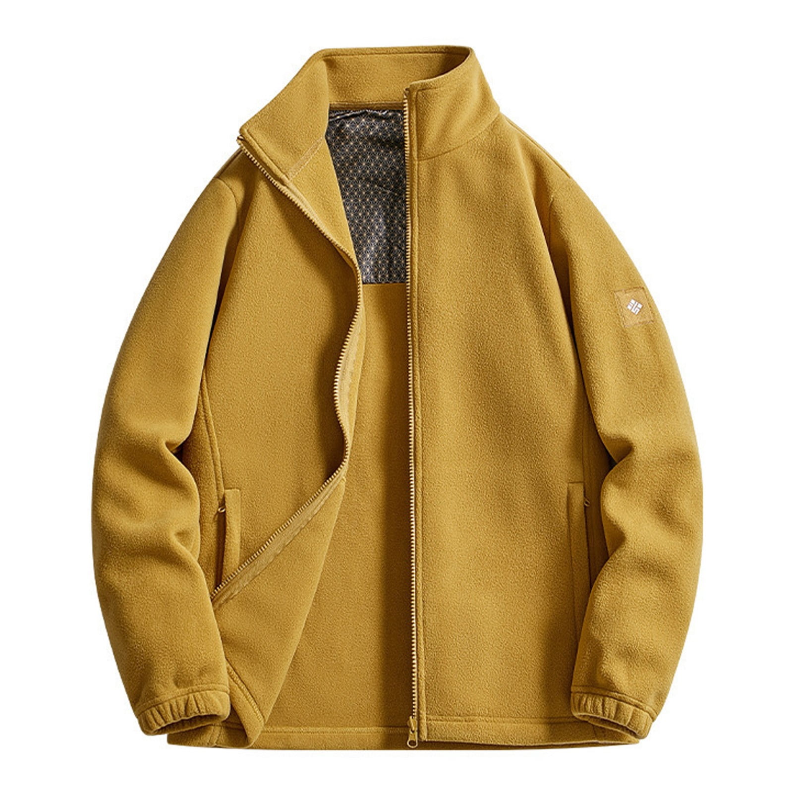 Daznico Mens Winter Jacket - Men's Jackets Stylish Warm Zipper Cardigan ...