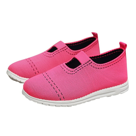 Daznico Mesh Shoes for Women - Women All Flat Lazy On Mom Shoes Couple Style Casual Shoes,Size 7