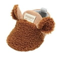 thumbnail image 1 of Daznico Prewalker Baby Crawling Shoes Lamb Soft Sole Slippers First for Boys and Girls,6-12 Months, 1 of 5