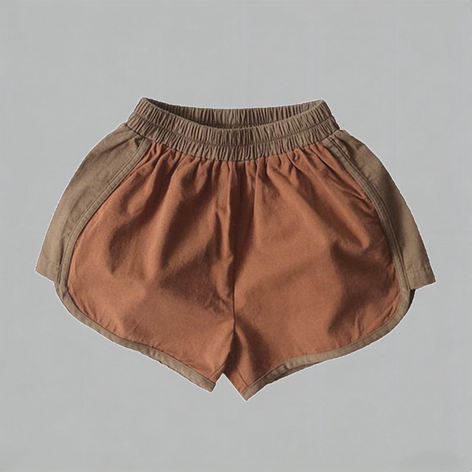 Daznico Retro Colorblock Dolphin Shorts for Boys Girls Summer