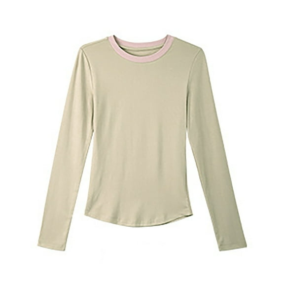 Daznico Round Neck Long Sleeve Girls Top for Casual Blouse with Breathable Comfort,12-13 Years