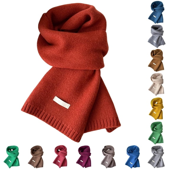 Daznico Scarf for Women, Elegant Knitted Scarf Warm Winter for Fashionable Everyday Wear Soft and Cozy Unisex Neck Wrap Versatile Lightweight Style for All Seasons