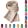 thumbnail image 1 of Daznico Scarf for Women, Elegant Knitted Scarf Warm Winter for Fashionable Everyday Wear Soft and Cozy Unisex Neck Wrap Versatile Lightweight Style for All Seasons, 1 of 4