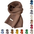 thumbnail image 1 of Daznico Scarf for Women, Elegant Knitted Scarf Warm Winter for Fashionable Everyday Wear Soft and Cozy Unisex Neck Wrap Versatile Lightweight Style for All Seasons, 1 of 4