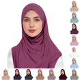 thumbnail image 1 of Daznico Scarf for Women, Elegant Chiffon Pearl Scarf Wrap Shawl for Summer Lightweight Versatile Headband Neckwear, 1 of 6