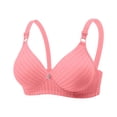 thumbnail image 1 of Daznico Seamless Underwire Comfortable Full Cup Bra for Everyday Wear Light Support Non- Comfort Full Coverage Everyday Bra for Women, 1 of 3