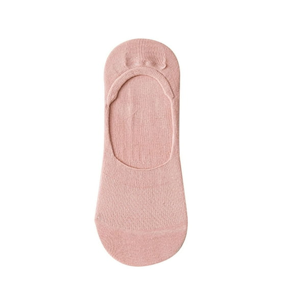 Daznico Socks for Women - 1 Pairs Women's Ballerina Socks Solid Non Socks Lace Splice Socks Boat Socks