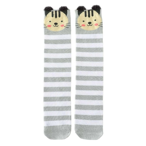 Daznico Socks for Women - Cute Cartoon Animal Pattern Knee High Stockings for Girls for Home Leisure