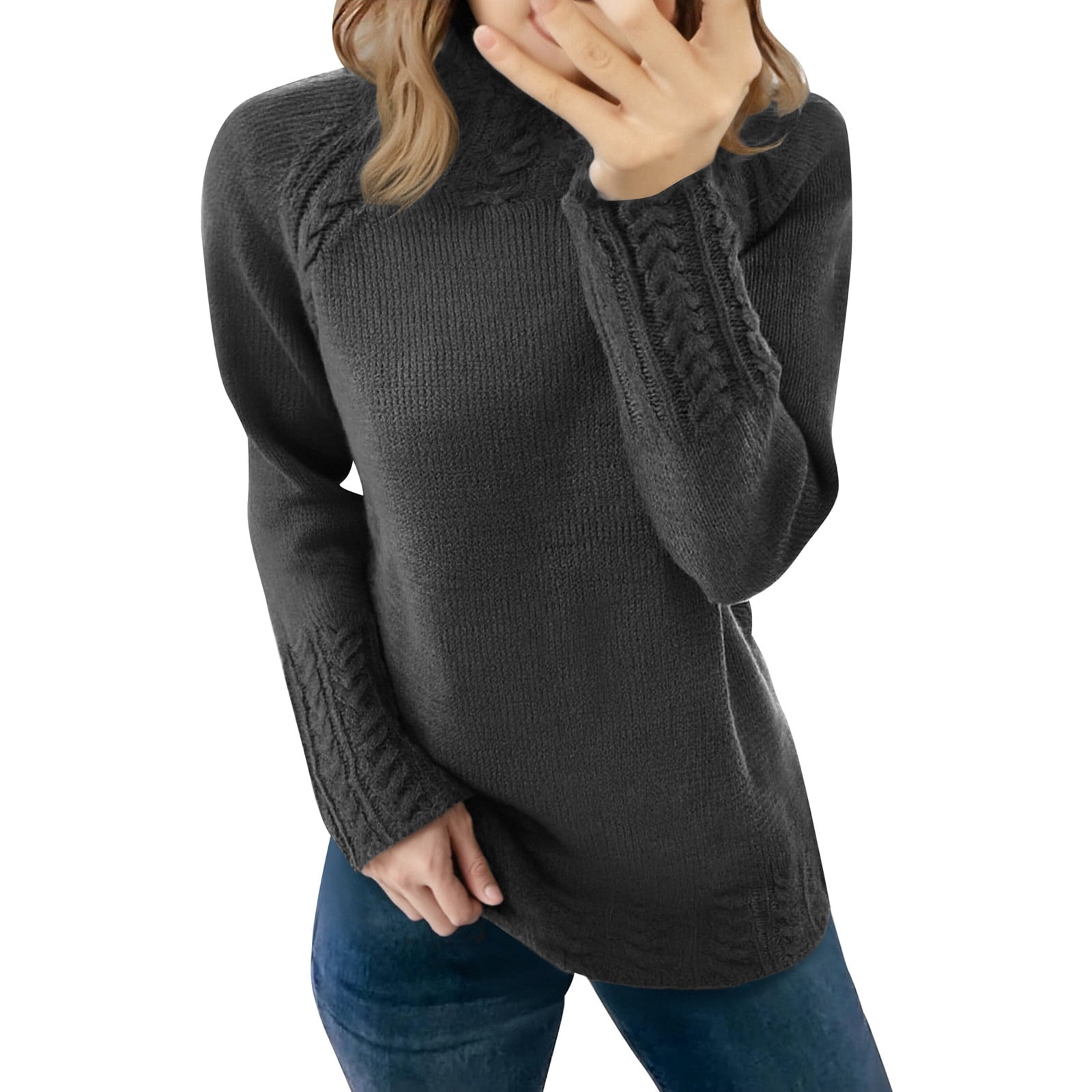 Warm Winter Colorful Knit Sweater main image 0